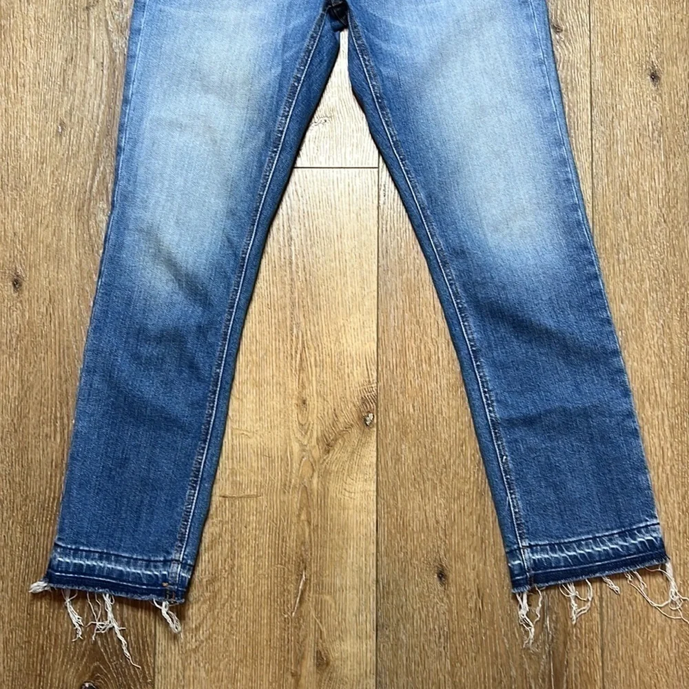 Current/Elliott The Cropped Straight in Vintage Gunpowder with Realeased Hem 25